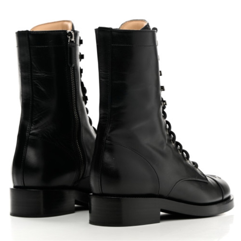 CHANEL Combat Boots - Picture 3 of 10